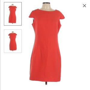 Orange Red Party Dress